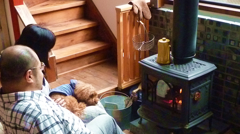 ストーブを愉しむ