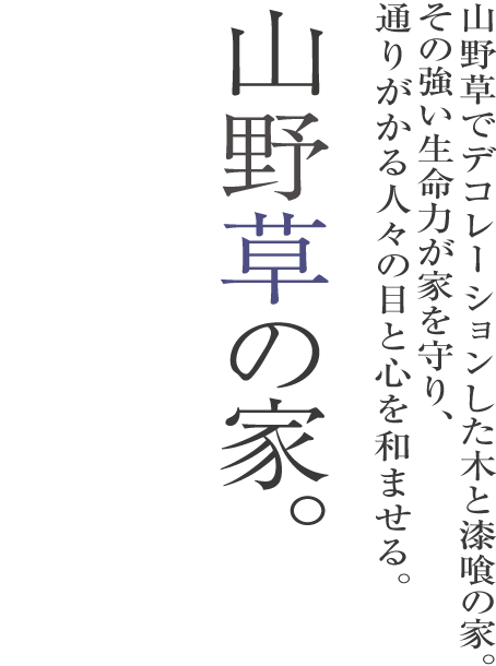 山野草の家